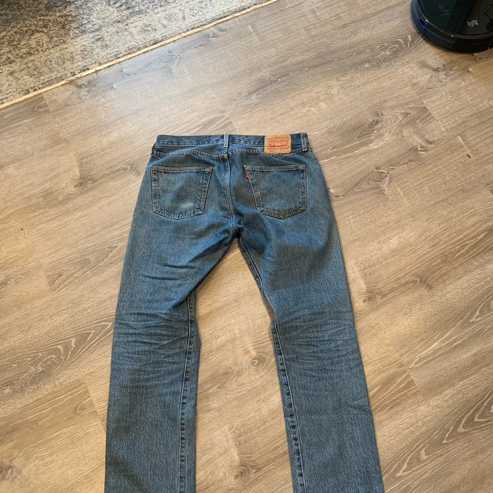 VINTAGE Mens Levi 501 Jeans Button Fly 33X32 - Picture 5 of 5